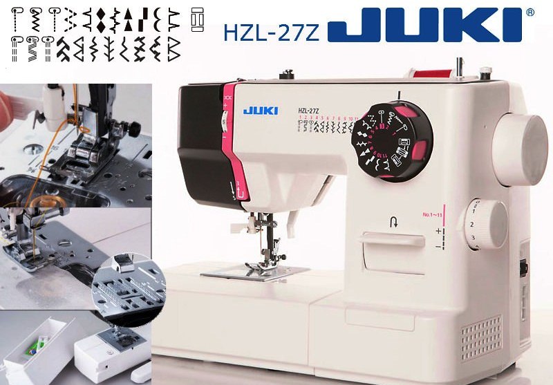 бытовые швейные машины в ташкенте, jack швейные машины в ташкенте цены, Швейная машина Janome, промышленные швейные машины в ташкенте, швейные машинки в узбекистане цены, мини швейная машинка в ташкенте, промышленная машина зигзаг купить в ташкенте, швейные машинки производственные product-juki-hzl-27z-front.jpg